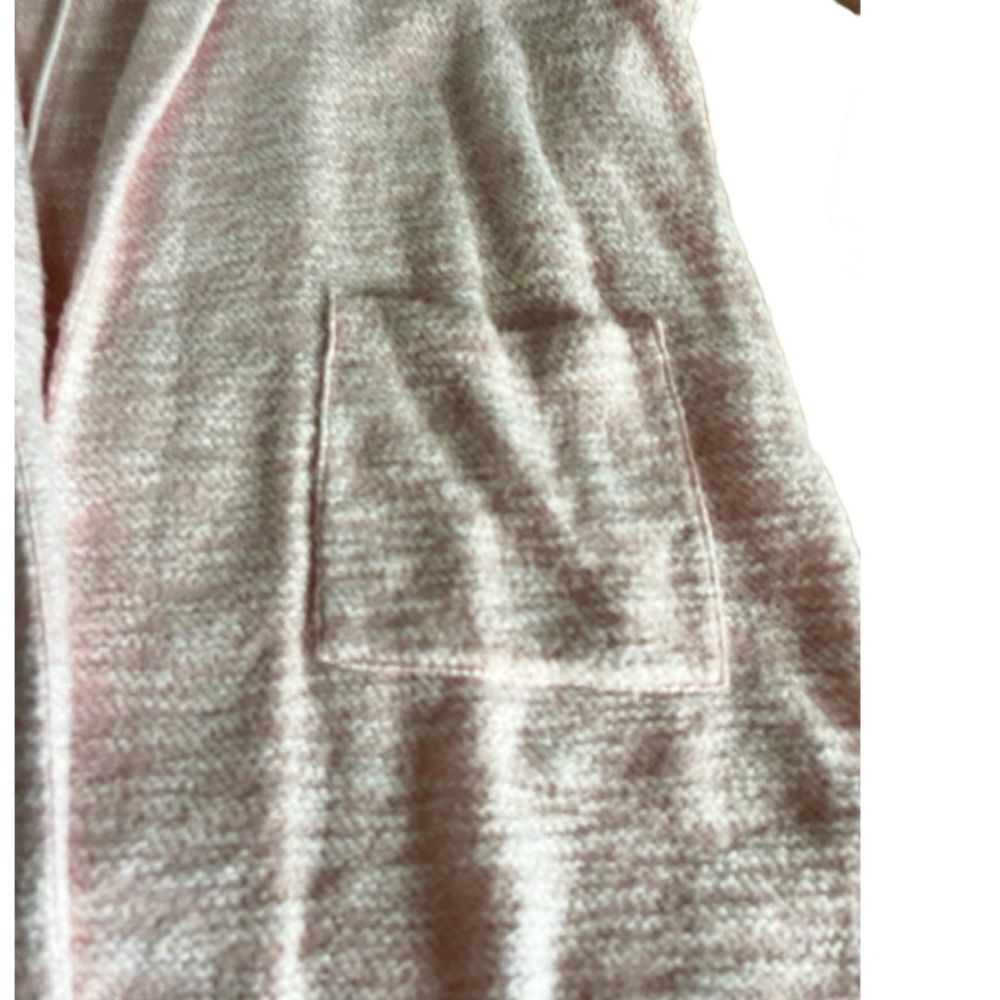 Lane Bryant petal pink open front collared cardigan jacket - Picture 9 of 10